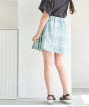 Kids short pleated skirt