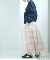 日系薄紗蛋糕半裙