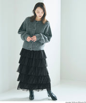 日系薄紗蛋糕半裙