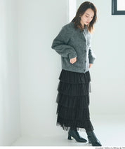 日系薄紗蛋糕半裙