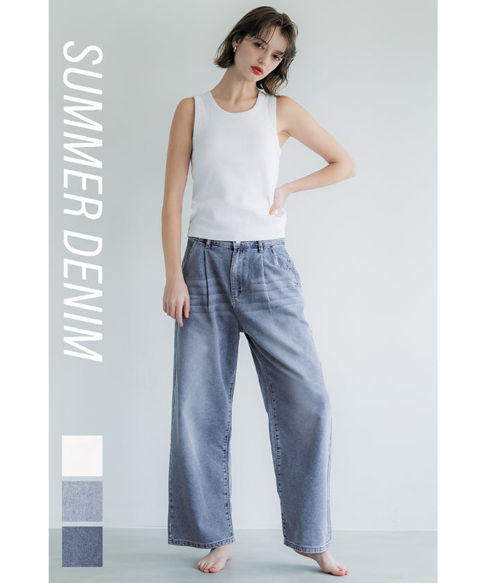 Ultra-lightweight weightless summer discount casual jeans