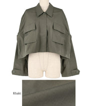 Short military jacket