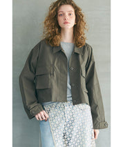Short military jacket