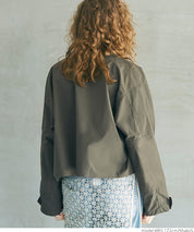 Short military jacket