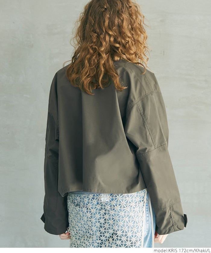 Short military jacket