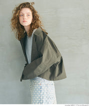 Short military jacket