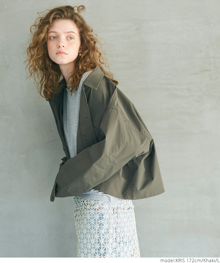 Short military jacket