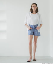 Summer casual denim shorts