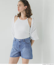 Summer casual denim shorts