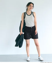 Summer casual denim shorts