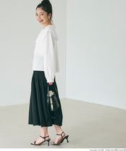 Japanese style lace large collar cotton shirt