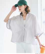 Slim-fit Dolman Sleeve shirt