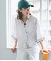 Slim-fit Dolman Sleeve shirt