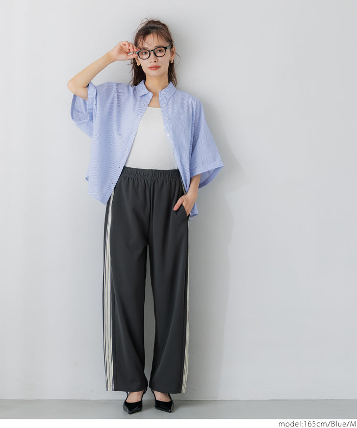 Slim-fit Dolman Sleeve shirt