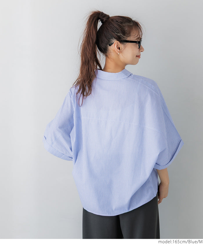 Slim-fit Dolman Sleeve shirt