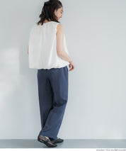 Japanese Style Cute Bubble Hem Sleeveless