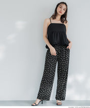 resort print casual pants
