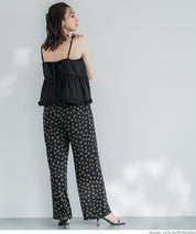 resort print casual pants