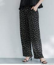 resort print casual pants