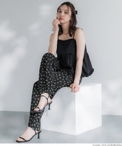 resort print casual pants