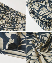 resort print casual pants