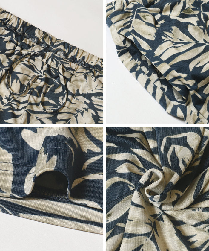 resort print casual pants