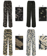 resort print casual pants