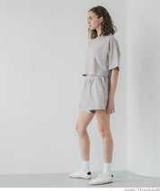 Casual cotton crop top