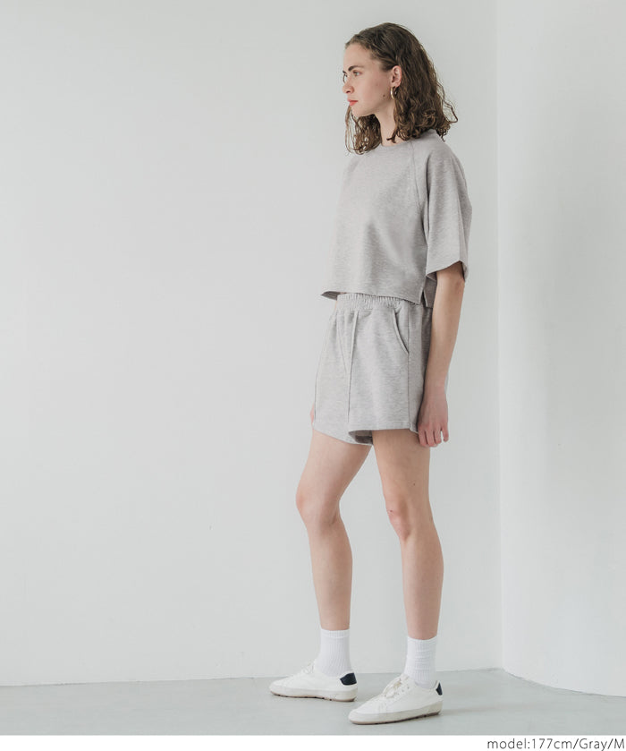 Casual cotton crop top