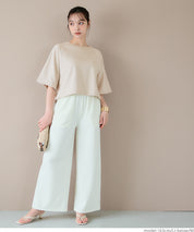 Casual cotton crop top