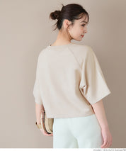 Casual cotton crop top