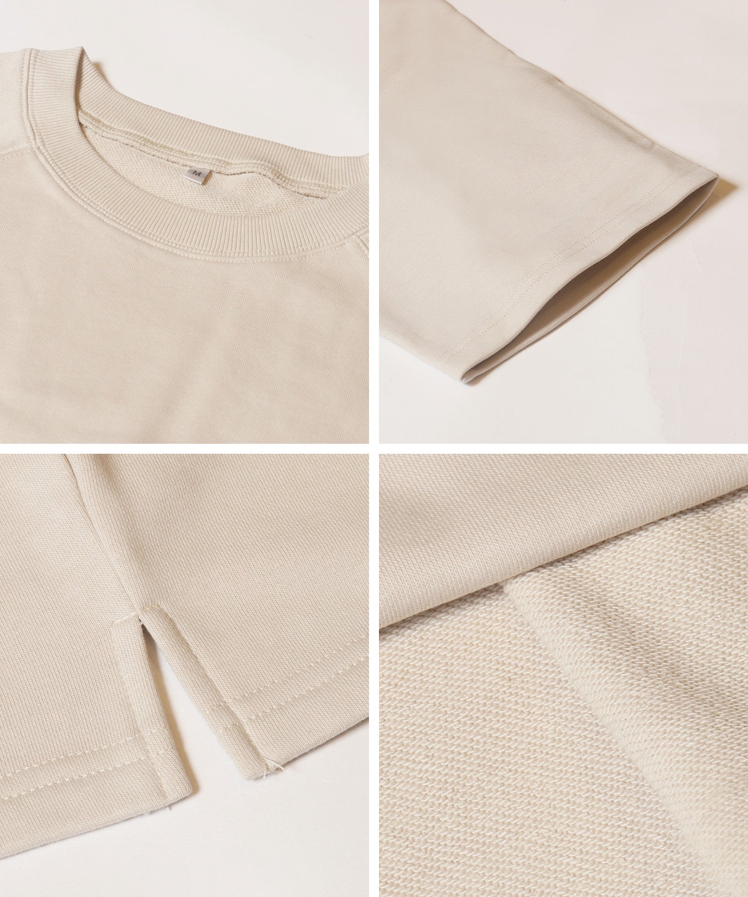 Casual cotton crop top