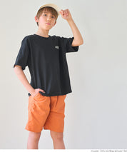 Kids Embroidered LOGO Short Sleeve T-Shirt
