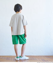 Kids Embroidered LOGO Short Sleeve T-Shirt