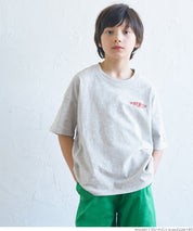 Kids Embroidered LOGO Short Sleeve T-Shirt