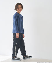 Kids Embroidered Long Sleeve Cotton Top