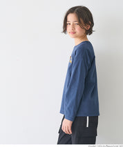 Kids Embroidered Long Sleeve Cotton Top