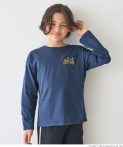 Kids Embroidered Long Sleeve Cotton Top