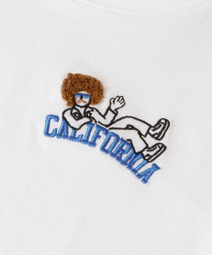 Kids Embroidered Long Sleeve Cotton Top