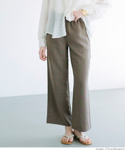 Cotton and linen casual pants