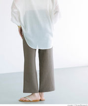 Cotton and linen casual pants