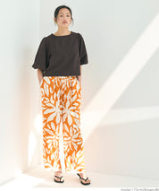 French Elegant Bow Puff Sleeve Cropped Top