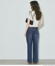 復古低腰直筒牛仔褲