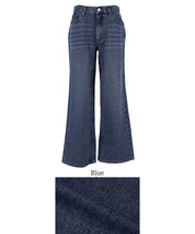 復古低腰直筒牛仔褲