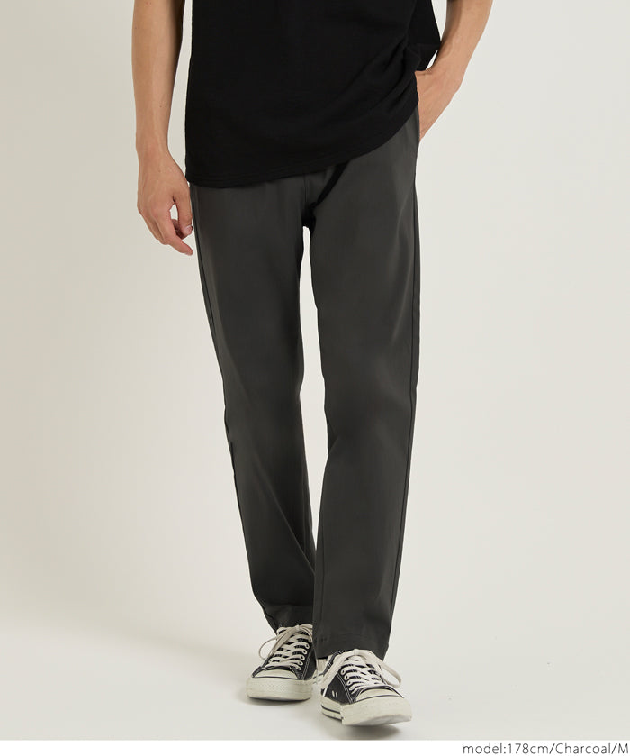 男裝彈性錐形褲