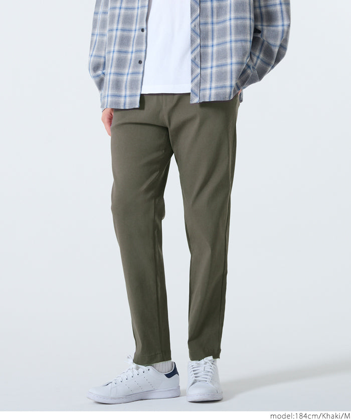 男裝彈性錐形褲