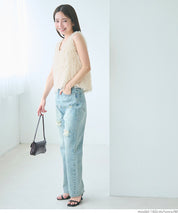 Luxurious fleece V-neck vest