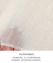 Japanese-style translucent lotus leaf round neck 2Way shirt