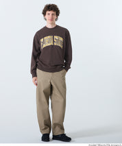 Men's Lazy English Logo Long Sleeve Sweatshirt Unisex