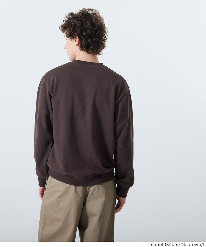 Men's Lazy English Logo Long Sleeve Sweatshirt Unisex